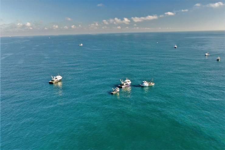 Kayıp 3 Kişiyi Arama Çalışmaları Drone İle Görüntülendi