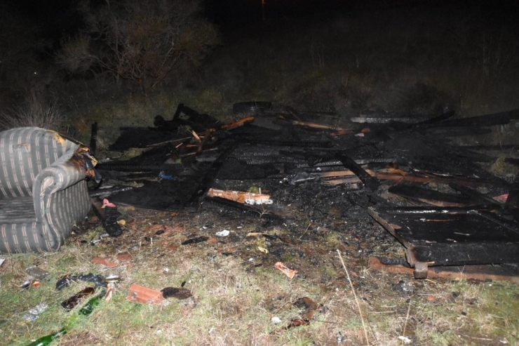 Sinop’ta Kulübe Yangını