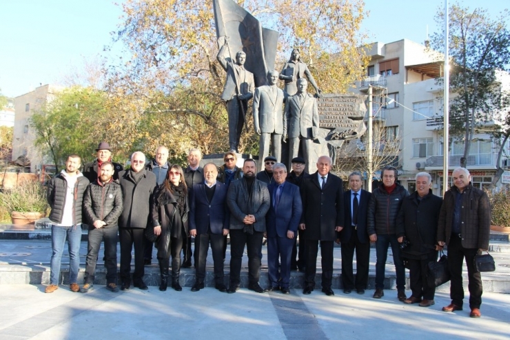 Söke’de Gazeteciler 10 Ocak Çalışan Gazeteciler Günü’nü Kutladı