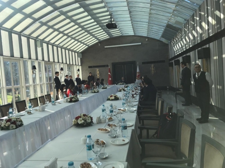 Tbmm Başkanı Mustafa Şentop Gazeteciler İle Bir Araya Geldi