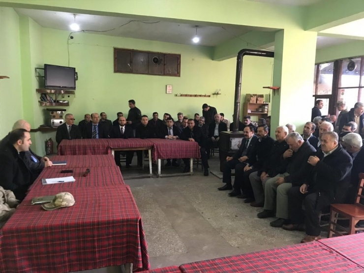 Kaymakam Yılmaz Vatandaş Ve Muhtarlarla Buluştu