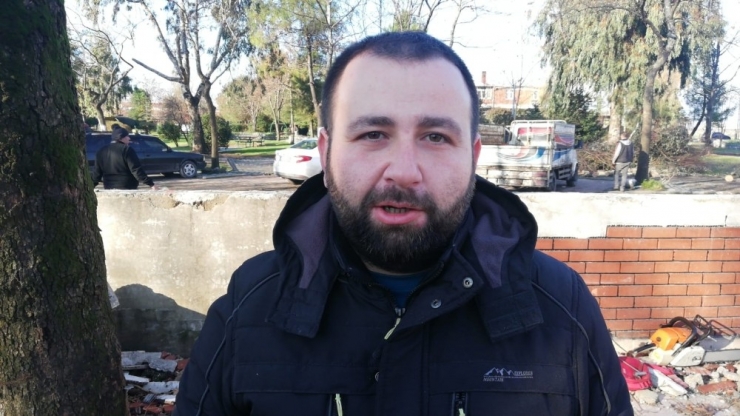 Zonguldak’ta Kazıda Bulunan Top Mermileri İmha Edildi