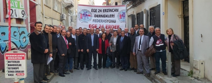 Ege’de Yaşayan Erzincanlıların Federasyon Hayali Gerçek Oldu