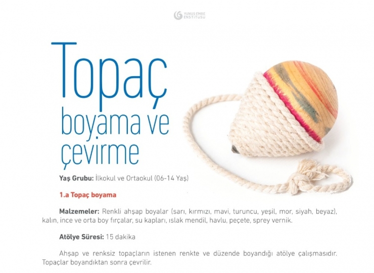 Yunus Emre Enstitüsü, Çocukları Geleneksel Oyun Ve Sanatsal Etkinliklerle Buluşturdu