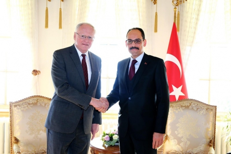 Cumhurbaşkanı Sözcüsü Kalın, Abd’nin Suriye Özel Temsilcisi Jeffrey İle Görüştü