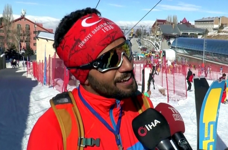 Türkiye’nin İlk Dağ Kayağı Şampiyonası Erzurum’da Yapıldı