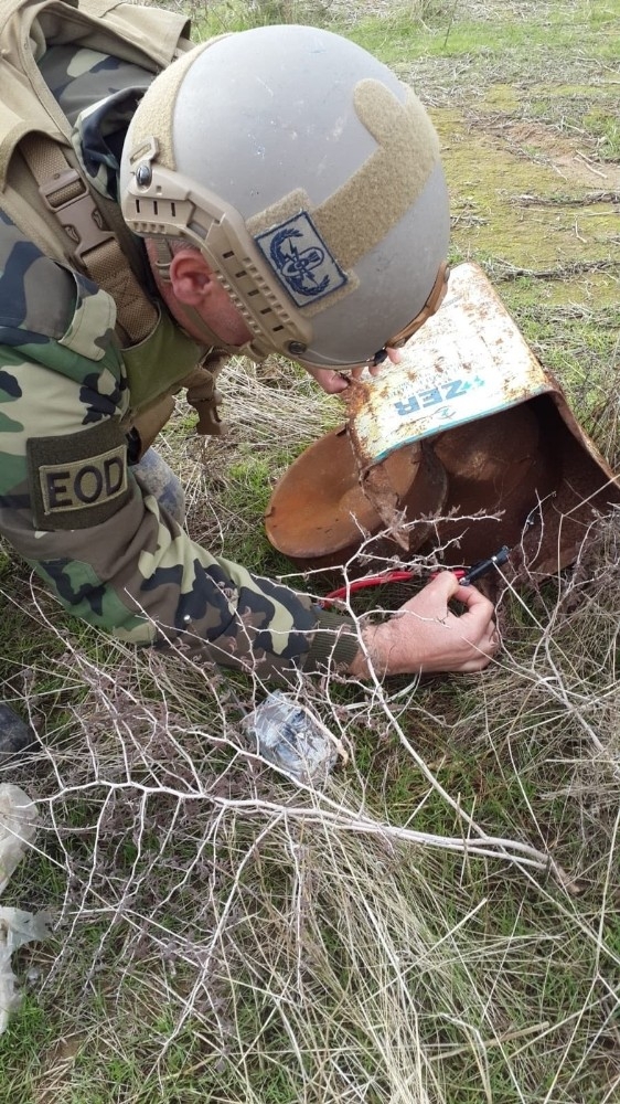 Milli Savunma Bakanlığı: “Rasulayn’da Anti Tank Mayını Etkisiz Hale Getirildi”