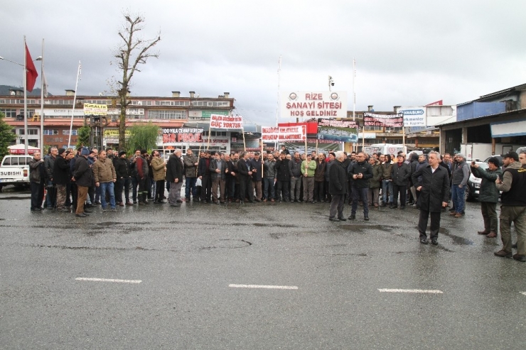 Bu Kez Sanayi Esnafı Tepkisini Gösterdi