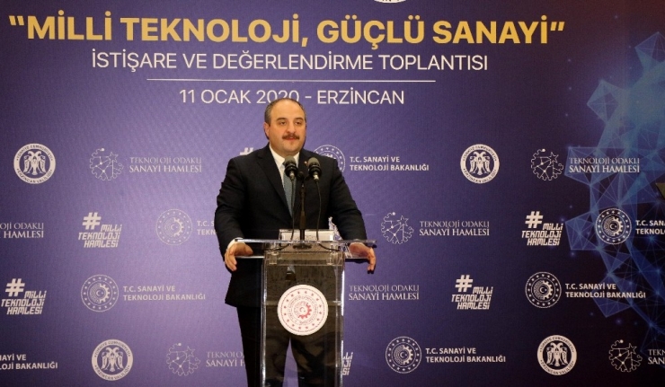 Sanayi Ve Teknoloji Bakanı Varank, Erzincan’da