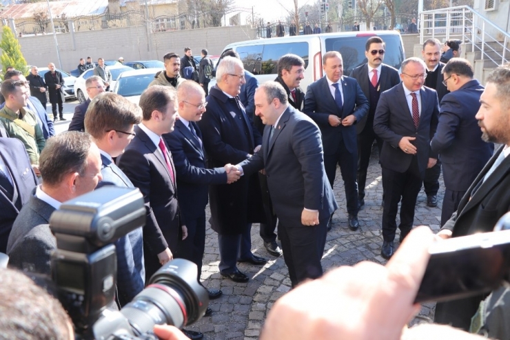 Bakanlar Siirt Valiliğini Ziyaret Etti