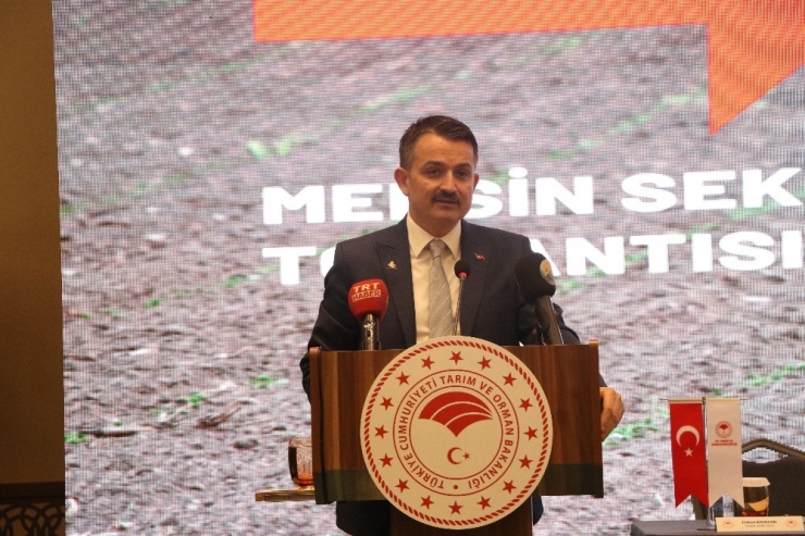 Bakan Pakdemirli: "Tarım Ve Gıda Savunma Sanayi Kadar Önemli"