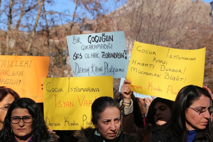 Tunceli’de Çocuk İstismarına Tepki