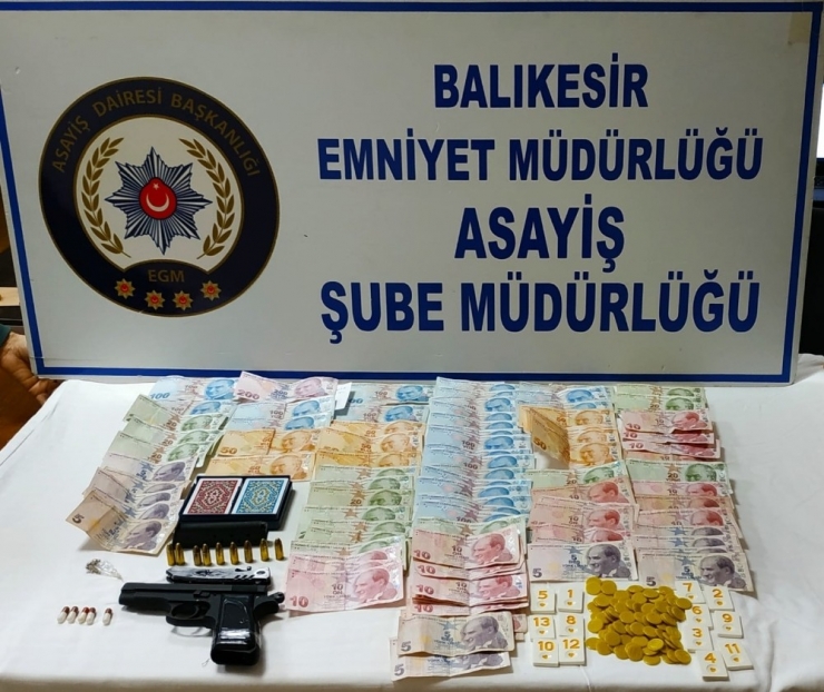 Balıkesir’de Kumar Operasyonu: 11 Gözaltı