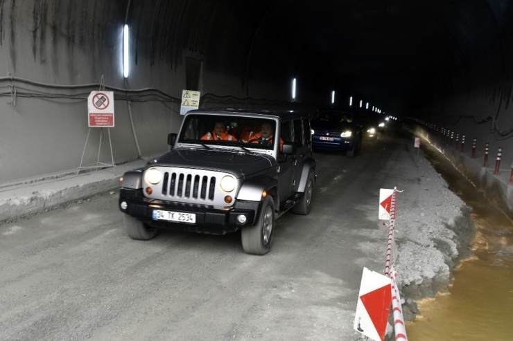 Bakan Varank’tan Dünyanın En Uzun 2.tüneline İnceleme