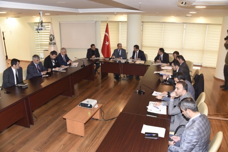 Başkan Altay Ve Başkan Kılca, Karatay’ın Yatırımları İçin Bir Araya Geldi