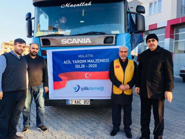 İdliblilere Yardım Tırı Gönderildi