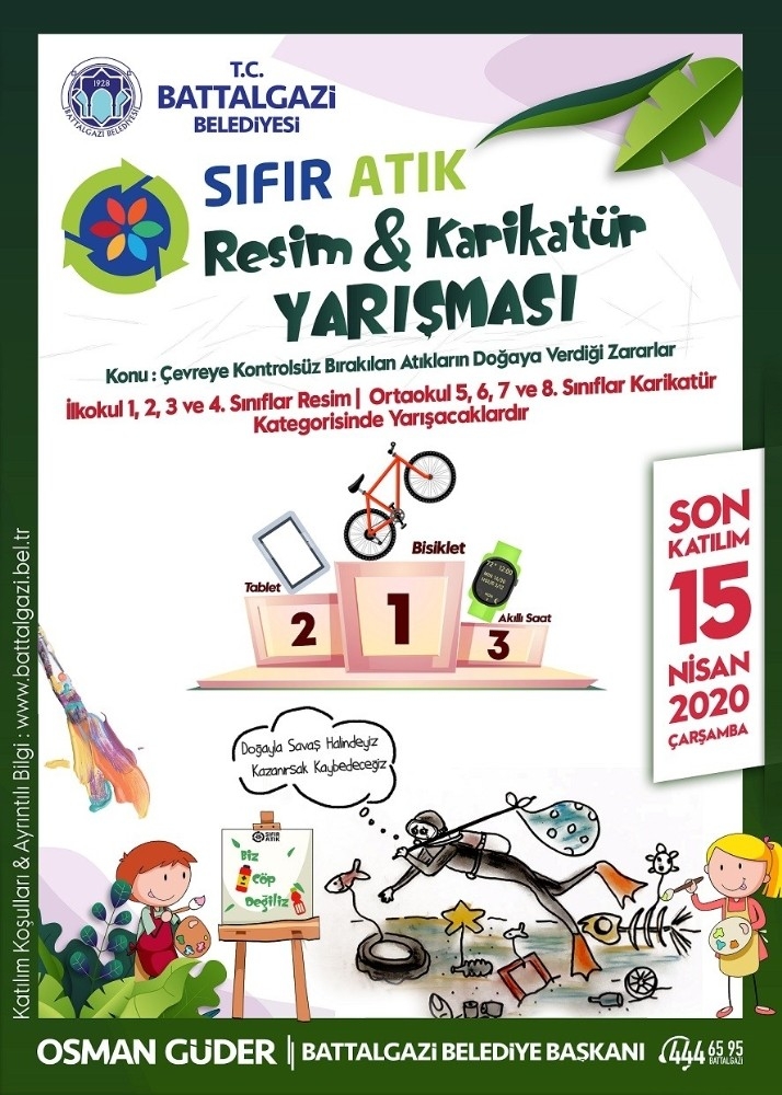 Malatya’da Çevre Temalı Ödüllü Yarışmalar Düzenlenecek