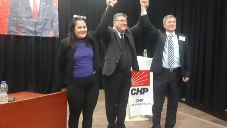 Chp Aliağa İlçe Başkanlığı’na Özlem Şan Oğuzhan Seçildi