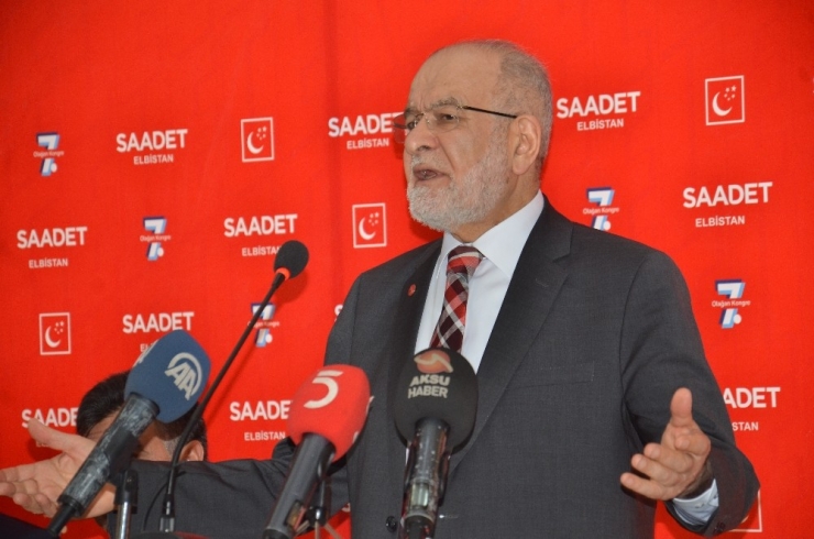 Sp Genel Başkanı Karamollaoğlu: "Türkiye’yi Örnek Alınacak Bir Ülke Yapacağız"