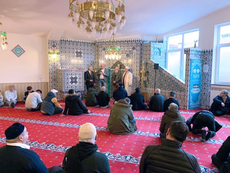 Alman Belediye Başkanından Ditib Camisi’ne Geçmiş Olsun Ziyareti