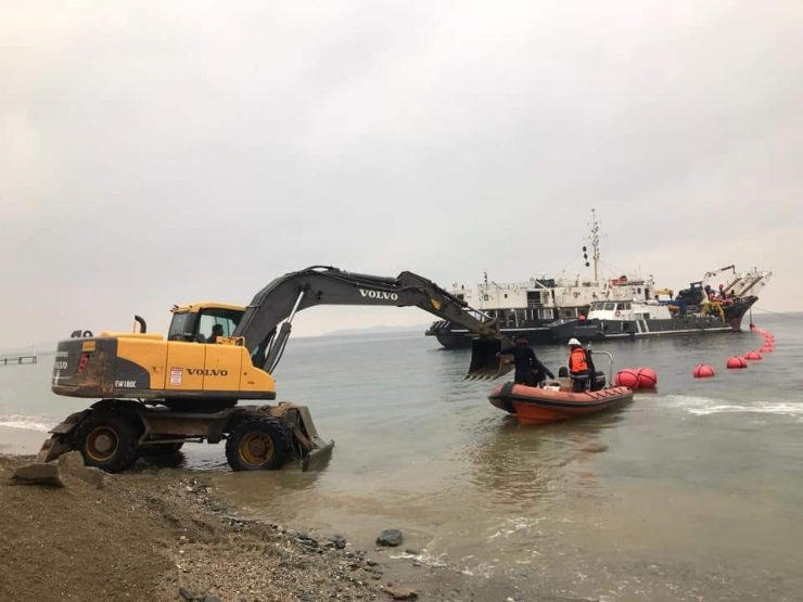 Marmara Adası 15 Gün Sonra Elektiriğe Kavuştu