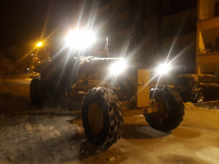 Bayburt’ta Kar Yağışı