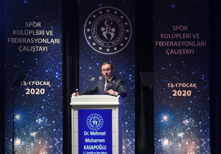 Bakan Kasapoğlu: “Meclisimiz, Spor Kulüpleri Ve Federasyonları Yasasıyla İlgili Konuyu Yakın Bir Zamanda Gündemine Alacak”