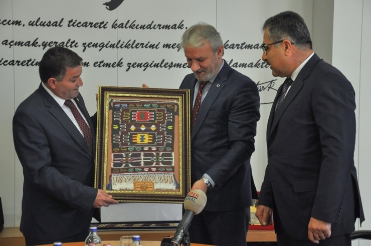 İtso, Ilgın Heyetini Ağırladı