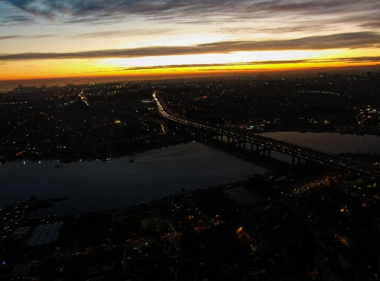 İstanbul Semalarında Gün Batımı Hayran Bıraktı