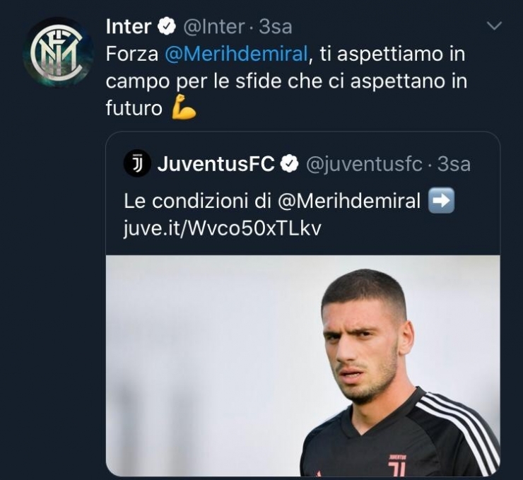 Merih Demiral’a Büyük Moral