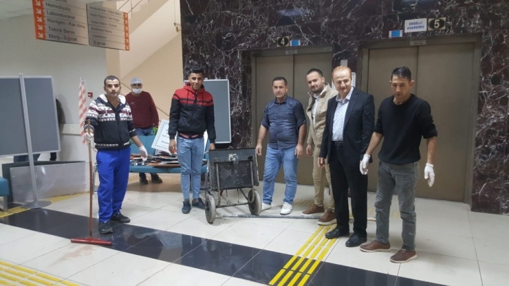 Silopi Devlet Hastanesi Sağlık Personeli Tarafından Boyandı