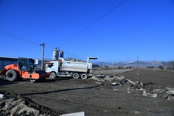 Isparta’da Yeni Bulvar Çalışmaları