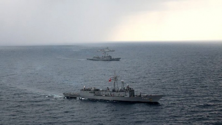 Türk Deniz Grubu’ndan Orta Akdeniz’de Geçiş Eğitimi