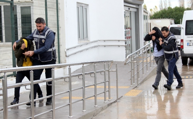 Traktörün Uydu Sistemini Çalan İki Çocuk Zanlı Tutuklandı