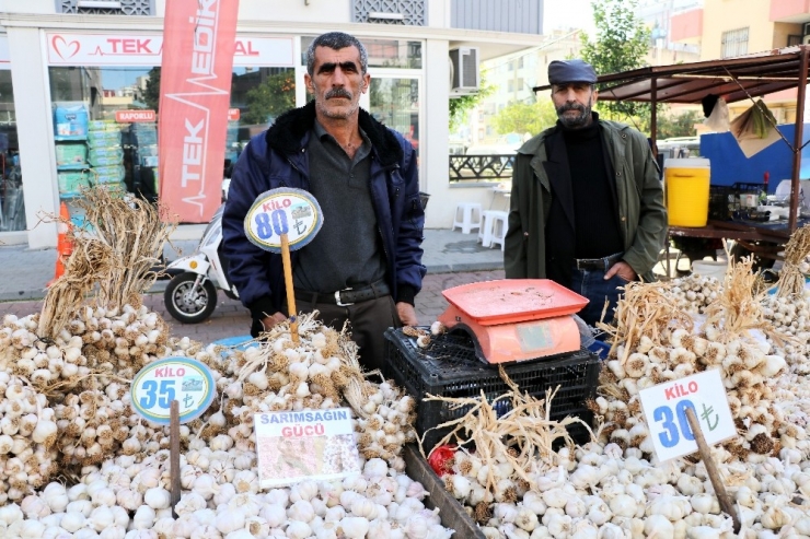 Sarımsak Halde 35, Pazarda 80 Lira
