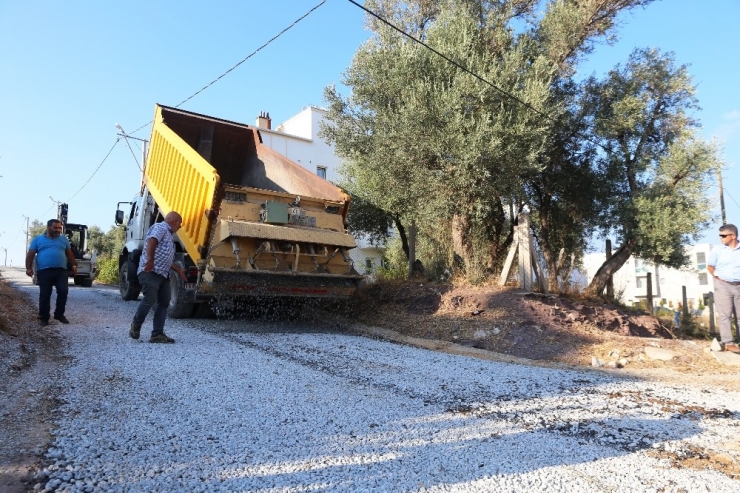 Bodrum Belediyesi Köylünün Yüzünü Küldürdü