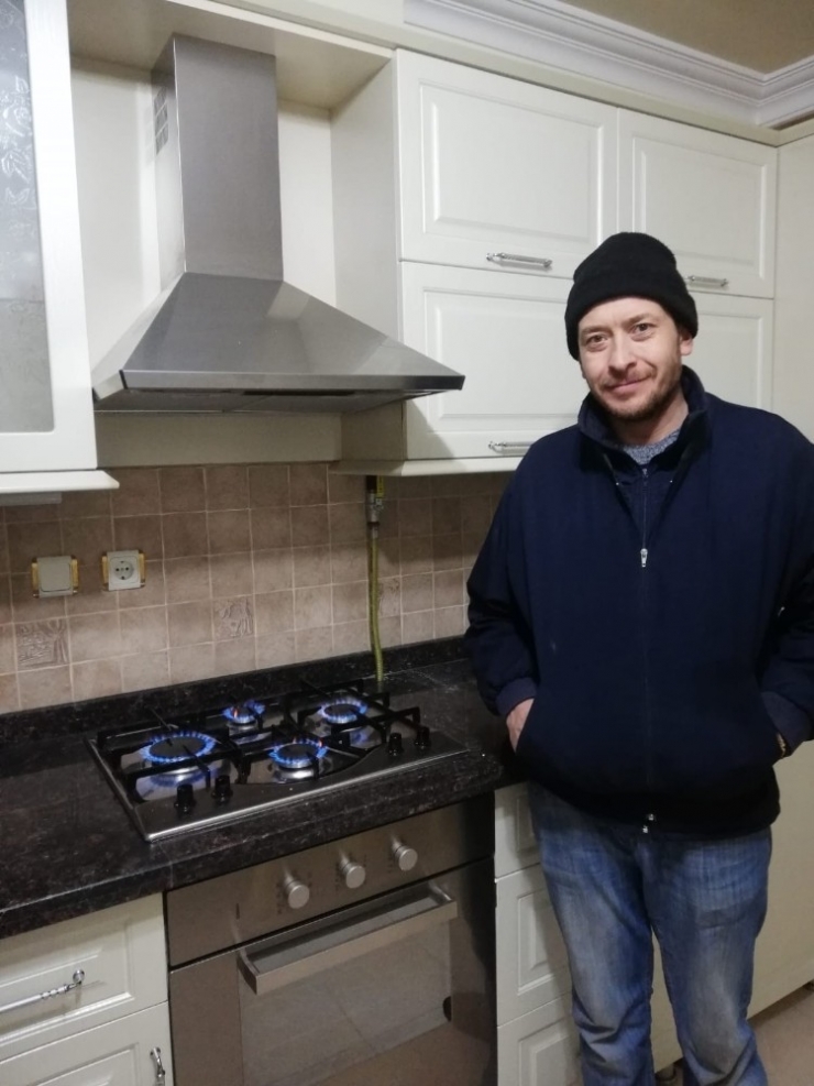 Burhaniye’de Doğalgaz Sevinci