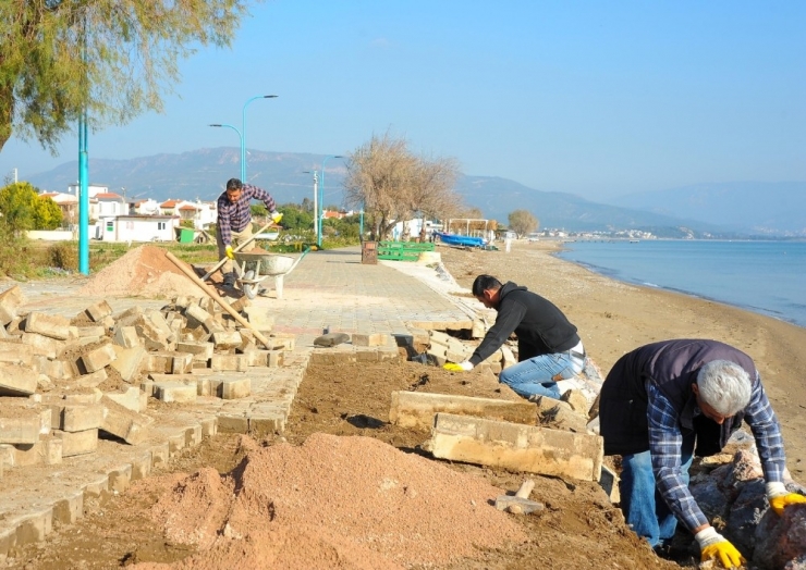 Başkan Yetişkin’den Ürkmez Ve Doğanbey’e Özel Çalışma