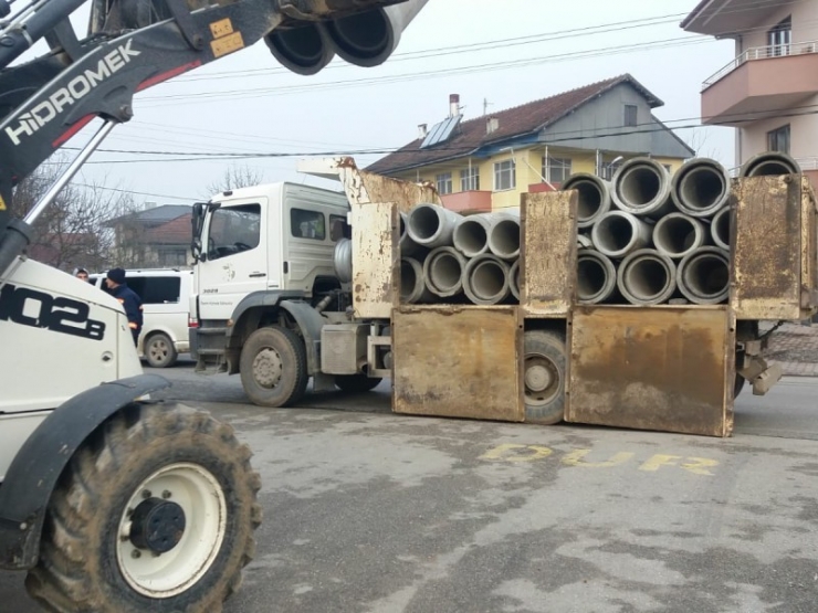 Yağmur Suyu Ana Hat Çalışması Başladı