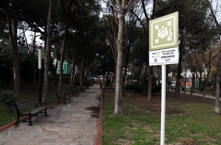 İlkadım’da Acil Toplanma Alanları Belirlendi