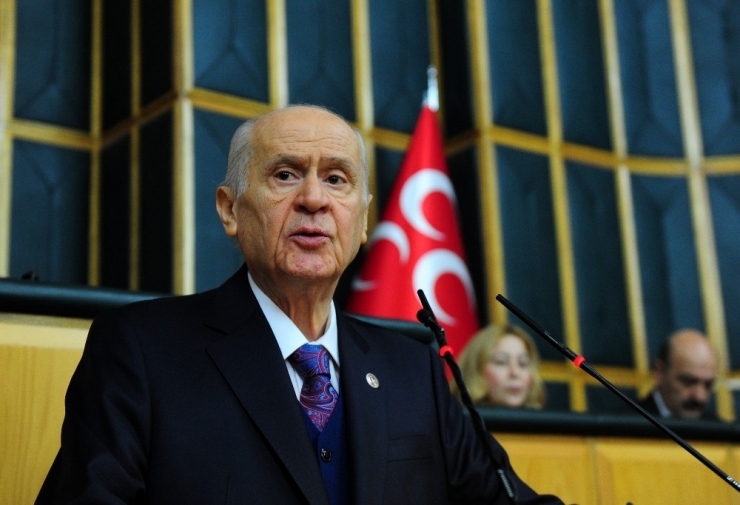 Mhp Lideri Bahçeli, 6 Ay Sonra Grup Toplantışında Konuşuyor