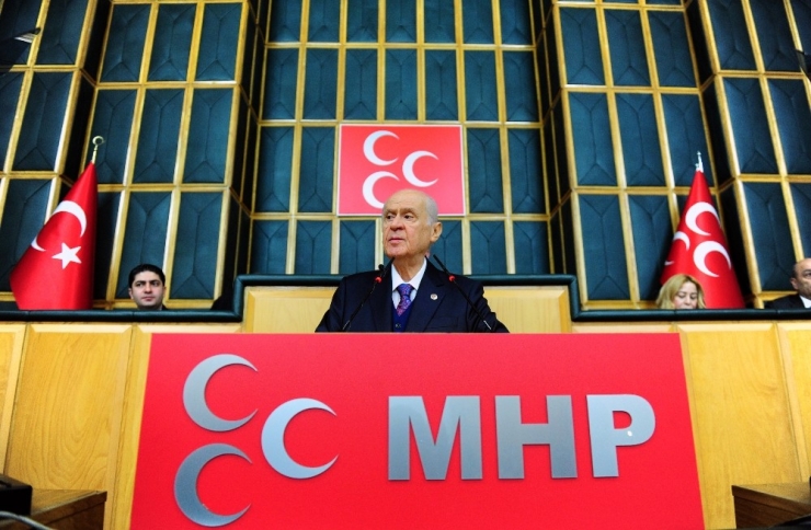 Mhp Lideri Bahçeli, 6 Ay Sonra Grup Toplantışında Konuşuyor