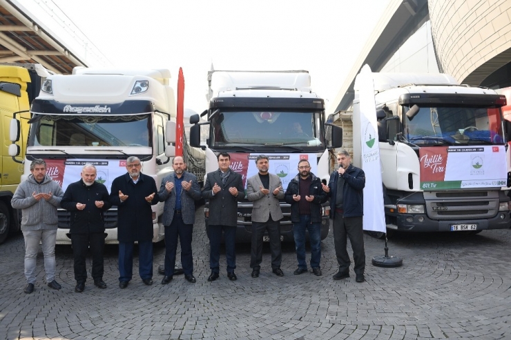 Osmangazi’den Suriye’ye Yardım Tır’ı