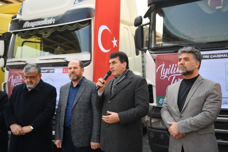 Osmangazi’den Suriye’ye Yardım Tır’ı