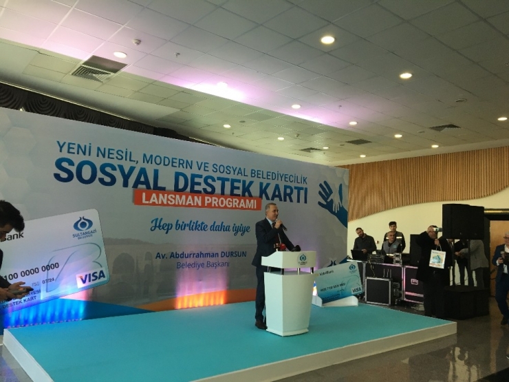 Sultangazi’de Sosyal Destek Kartı Tanıtıldı