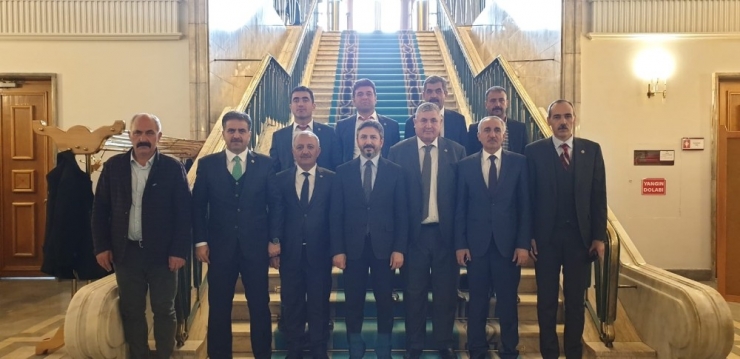 Ziraat Odası Başkanları Milletvekilleriyle Görüştü