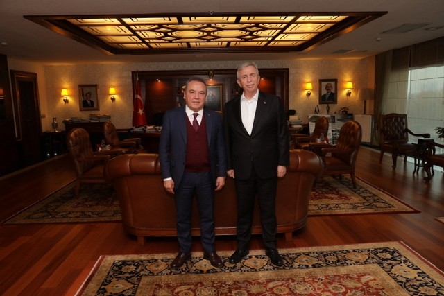 Başkan Böcek’in Ankara Temasları