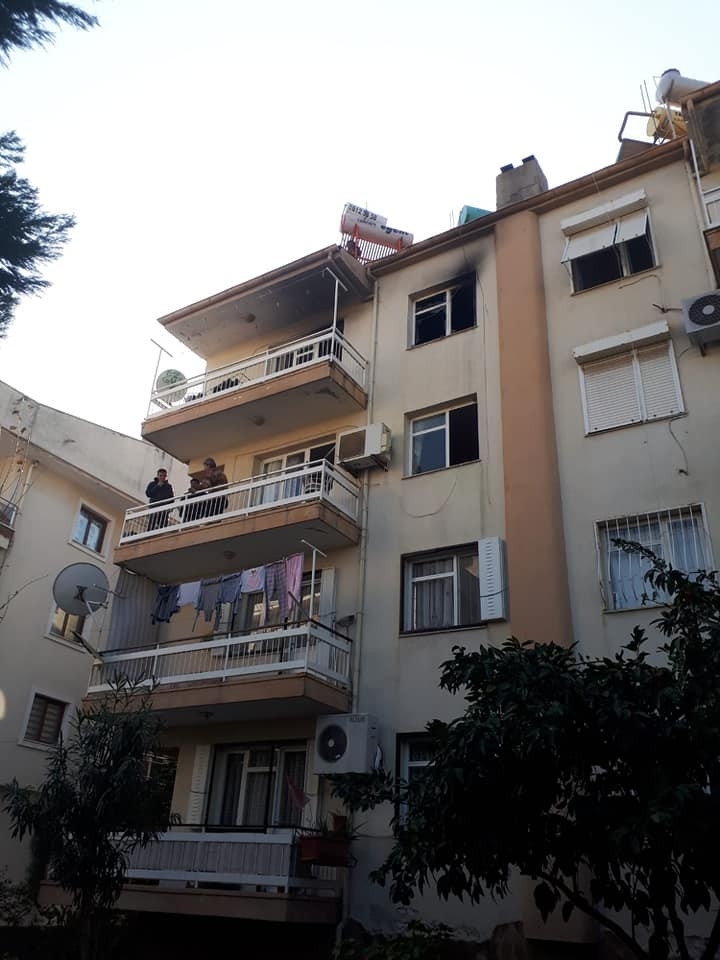 Söke’de Ev Yangını