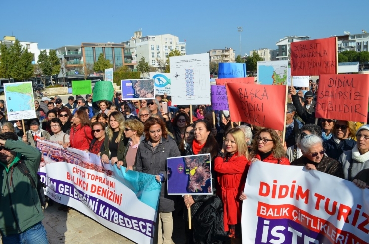 Didim’de Osb Ve Balık Çiftlikleri Protestosu Valiyi Kızdırdı