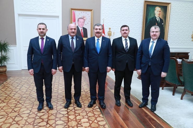 Vali Arslantaş, Ankara’da Bir Dizi Temaslarda Bulundu